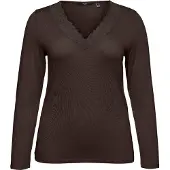 Vero moda T-shirt 'VMRosa' brun foncé