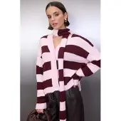 Trendyol Cardigan cyclamen / rose