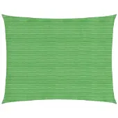 vidaXL Voile d'ombrage 160 g/m² Vert clair 5x6 m PEHD