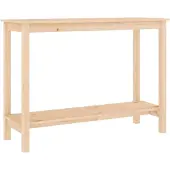 vidaXL Table console 110x40x80 cm Bois massif de pin