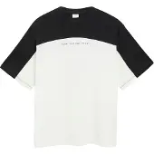 s.Oliver T-Shirt beige clair / noir