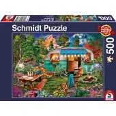 Schmidt Puzzle 500T Camper-Romantik