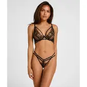 Hunkemoller String 'Bea' noir