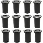 vidaXL Spot encastré de sol extérieur 12 pcs. Rond