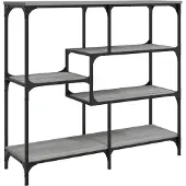vidaXL Table console sonoma gris 103x32x95 cm bois d'ingénierie