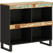 vidaXL Armoire latérale 85x33x75 cm bois massif de récupération