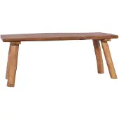 vidaXL Banc de jardin 120 cm Bois de teck solide
