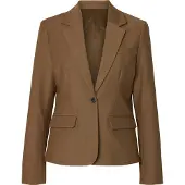 Selected Coupe Classique Blazer Femme Marron 40