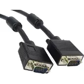 PremiumCord D-Sub (VGA) - D-Sub (VGA) kabelis 15m juodas (kpvmc15) (15 m), Câble vidéo, Noir
