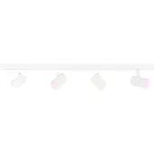 LEDVION Spot LED Plafond Smart Blanc 1 spot GU10 4.9W RGBWW