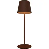 LEDVION Lampe de Table LED Rechargeable Marron 2700K-5000K IP54