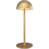 LEDVION Lampe de Table LED Rechargeable Laiton Doré 2700K-5000K IP54