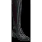 Wonders pour femme. G-6262 Bottes en Cuir Isy noir (37), 3 à 5 cm, Fermeture éclair, Casuel