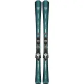 Rossignol - Packs (skis + fix) - Skis de piste - Nova 8 + XP11 Silver Blue 2027 - Taille 156 cm - Bleu