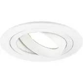 LEDVION spot encastrable LED rond blanc 3W dimmable blanc neutre