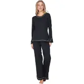 Pastunette Pyjama 'Premium - Midnight Haze' gris foncé