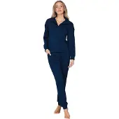 Pastunette Tenue d'intérieur 'Premium - Blue Mirage' bleu / bleu foncé