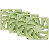 HYTE FAN- -FA12-MM-4 système de refroidissement d'ordinateur Processeur Ventilateur 12 cm Vert 4 pièces