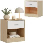 Relaxdays chevet (39 x 28 x 41 cm)