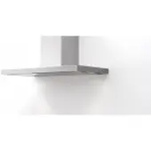 NOVY Hotte décorative murale 120cm 674m3/h inox - - 7610 - flat'line