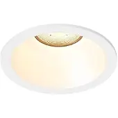 LEDVION spot encastrable LED rond blanc douille GU10 3W blanc chaud