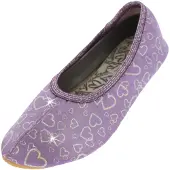 Beck Ballerines 'Deluxe' lilas / argent
