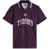 Tommy Hilfiger T-Shirt 'Heritage' bleu clair / aubergine / mûre / blanc