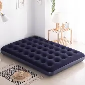 Baby Mix Matelas gonflable double , couleur bleu