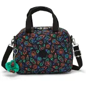 Kipling Trousses de toilette 'Miyo' bleu nuit / vert clair / orange foncé / noir