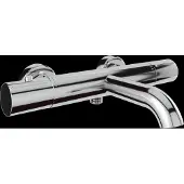 Blaufoss Round 2.0 robinet baignoire thermostatique: chrome brillant