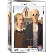 Eurographics Puzzle Grant Wood - American Gothic - 1000 pièces