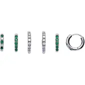 U.S. POLO ASSN. Boucles d'oreilles 'Helen' vert