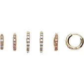 U.S. POLO ASSN. Boucles d'oreilles 'Helen' champagne
