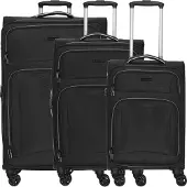 D & n lederwaren Ensemble de bagages noir