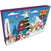 FC Barcelona Calendrier de l'Avent Transparent Transparent One Size