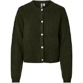 Pieces Cardigan 'PCSILLY' vert foncé
