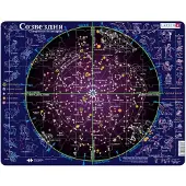 Larsen Puzzle Puzzle Cadre - Les Constellations (en Russe) - 51 à 99 pièces