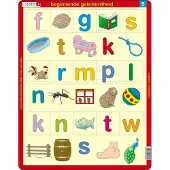 Larsen Puzzle Puzzle Cadre - Beginnende geletterdheid 5 (en hollandais) - 10 à 25 pièces