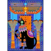 Grafika Puzzle Chat Egyptien - 1000 pièces jeu de pose