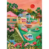 Pieces & Peace Puzzle Polperro - 1000 Teile Puzzle