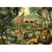 Kiub Puzzle Animaux Savane - 1000 pièces