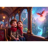 Bluebird Puzzle Puzzle Voyage vers la Cité des Rêves - 200 à 499 pièces