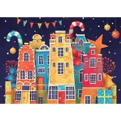 Grafika Puzzle Noël 500 pièces - jouet en carton coloré