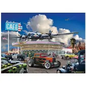 Master Pieces Puzzle Cruisin' Route 66 Bomber Command Café - 1000 pièces