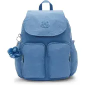 Kipling Sac à dos 'City Pocket' bleu chiné