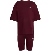 Adidas Set 'CYCLING SHORTS TEE' lie de vin