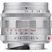 Leica Objectif à Focale fixe Summilux-M 50 mm f/1.4 Argent chromé