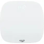 Adler AD8176 Pèse-personne numérique Haute précision 180Kg, écran LED, Off automatique Blanc