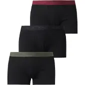 HUGO Boxers olive / bourgogne / noir