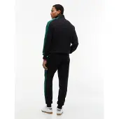 Tommy Hilfiger Survêtement 'ESS' jade / noir